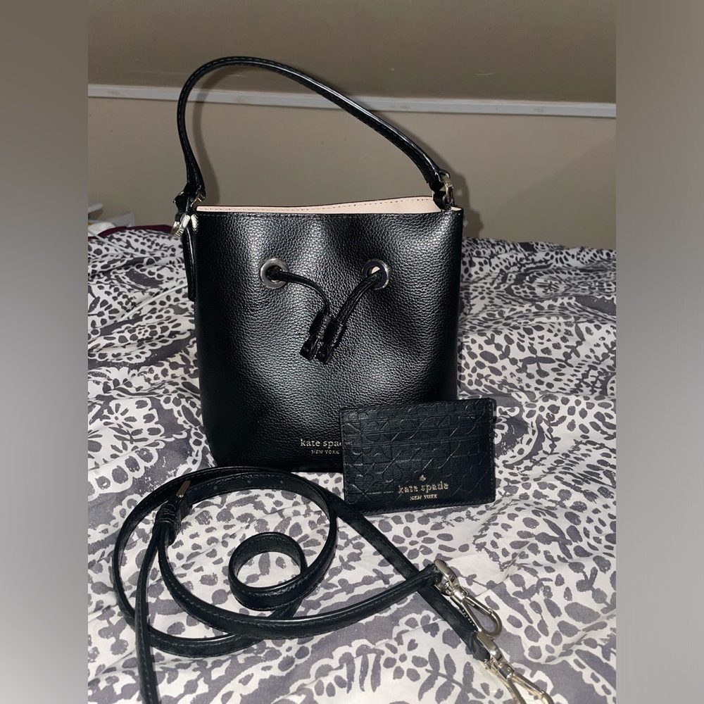 Kate Spade Bucket Bag and Cardholder